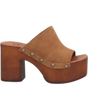 Mare Mare Mules & Clogs - Brown