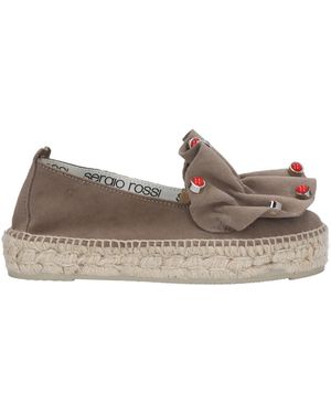 SERGIO ROSSI x MANEBÍ Espadrilles - Brown