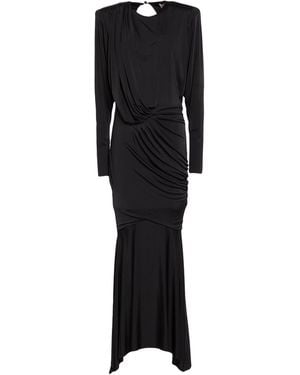 Alexandre Vauthier Maxi Dress Viscose, Elastane - Black