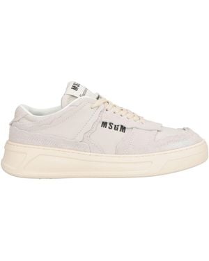 MSGM Fantastic Light Trainers Leather - White