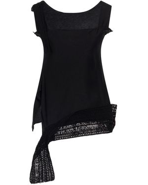 Y's Yohji Yamamoto Top Cupro - Black