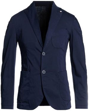 Exte Blazer Cotton, Elastane - Blue
