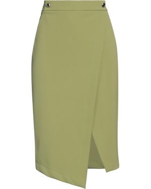 Kaos Midi Skirt Polyester, Elastane - Green