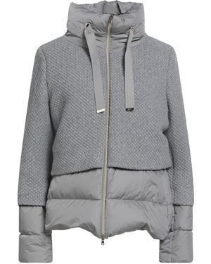 Herno Plumífero Y Acolchado - Gris