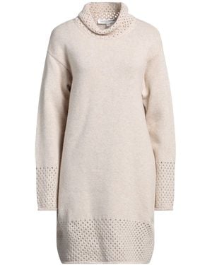 European Culture Mini Dress - White