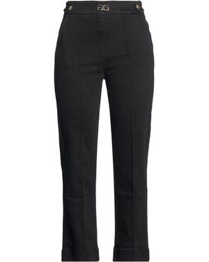 Gaelle Paris Jeans Cotton, Rubber - Black