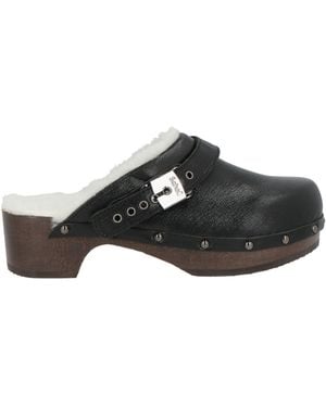 Scholl Mules & Clogs Shearling - Black
