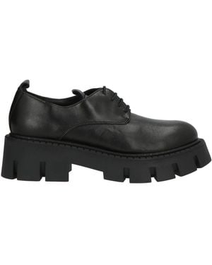 Piumi Lace-Up Shoes Leather - Black