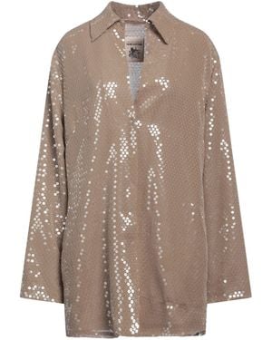 Semicouture Jacket Polyester - Brown