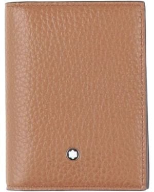 Montblanc Camel Coin Purse Leather - Brown