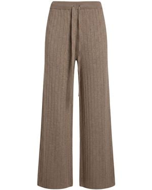 ViCOLO Pants Viscose, Polyamide, Wool, Cashmere - Brown