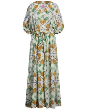 Franco Ferrari Maxi-Kleid - Grün