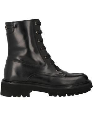 Ferragamo Ankle Boots Calfskin - Black