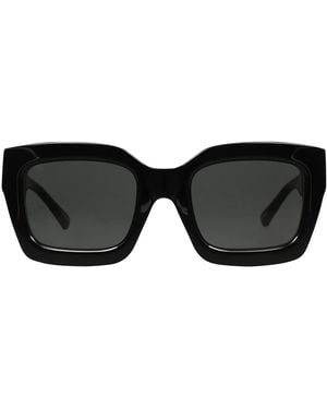 The Attico x Linda Farrow Sunglasses - Black