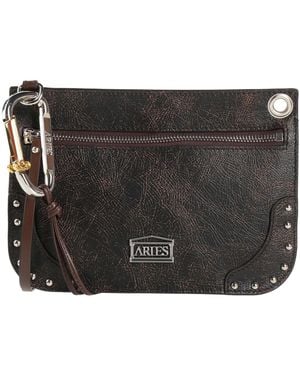 Aries Cross-Body Bag Leather - Black