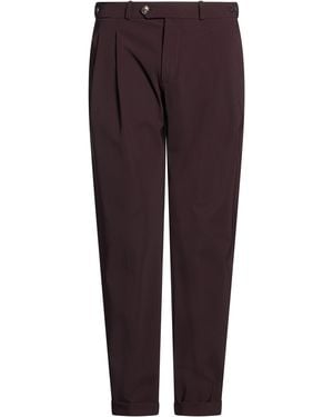 Rrd Burgundy Trousers Polyamide, Elastane - Purple