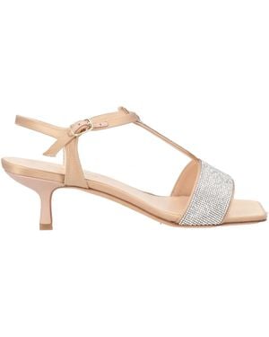The Seller Blush Sandals Textile Fibres - Natural