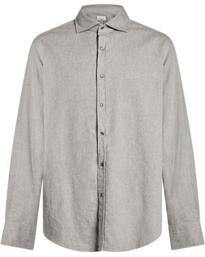 Giannetto Portofino Shirt Cotton - Grey