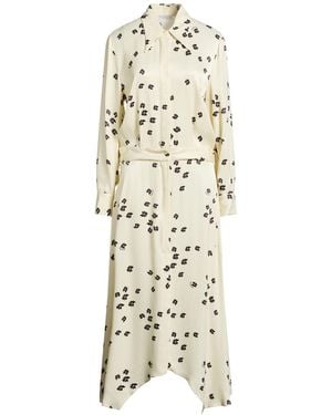 Ballantyne Maxi Dress Viscose - White