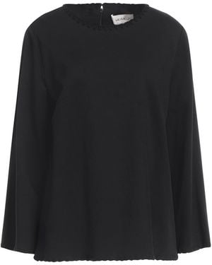 MEIMEIJ T-Shirt Viscose, Polyamide, Elastane - Black