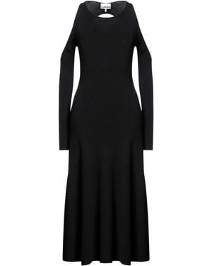 Ganni Midi Dress - Black