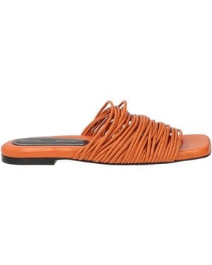 Proenza Schouler Sandals Leather - Brown
