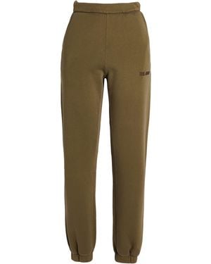 The Attico Military Trousers Cotton - Green