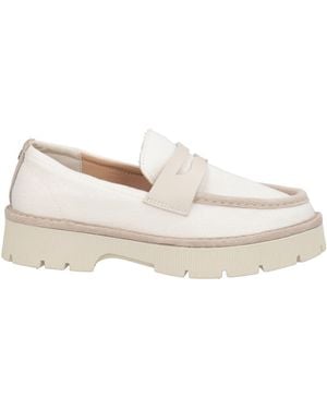 Pànchic Loafers Leather, Textile Fibres - Natural
