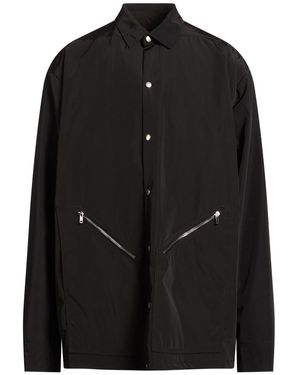 Rick Owens Overcoat & Trench Coat Polyester - Black