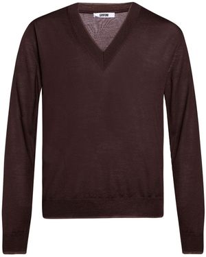 Grifoni Sweater Virgin Wool - Brown