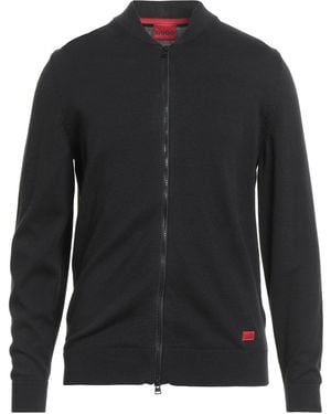 BOSS Strickjacke - Schwarz