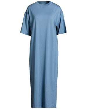 Fedeli Midi Dress Cotton - Blue