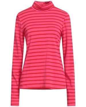 Shirtaporter Fuchsia T-Shirt Viscose, Polyester, Elastane - Pink