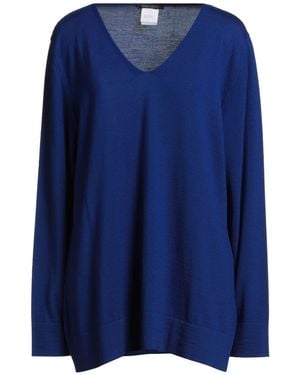 Marina Rinaldi Jumper Virgin Wool - Blue
