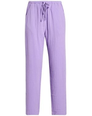 Xirena Trousers Cotton - Purple