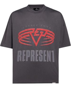Represent T-Shirt Organic Cotton, Hemp - Gray