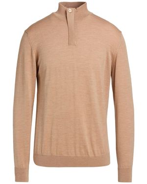 Daniele Fiesoli Turtleneck Merino Wool - Natural