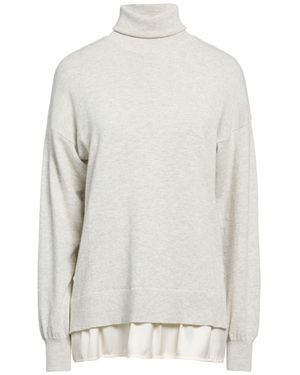 Jucca Turtleneck Wool, Viscose, Cashmere, Polyamide, Polyester - White