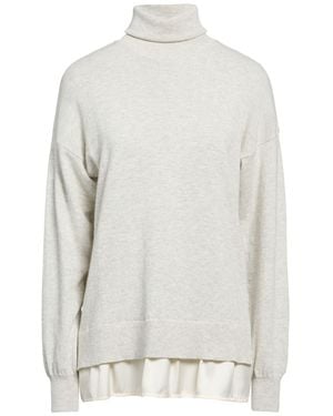 Jucca Turtleneck Wool, Viscose, Cashmere, Polyamide, Polyester - White