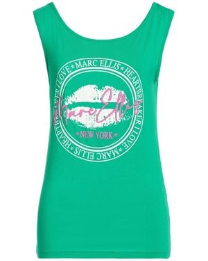 Marc Ellis Tank Top Viscose, Elastane - Green