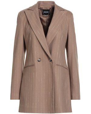 MAIDOMA Camel Blazer Polyester, Viscose, Acrylic, Elastane - Brown