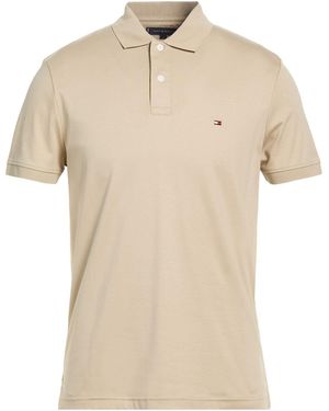 Tommy Hilfiger Polo Shirt Cotton - Natural