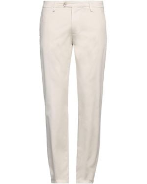 RE_HASH Ivory Trousers Cotton, Tencel Lyocell, Elastane - White