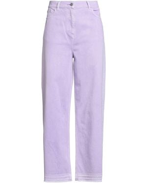 BOSS Lilac Jeans Cotton - Purple