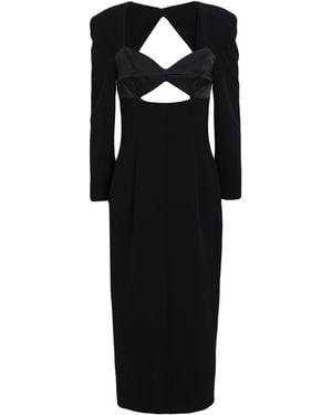 Karl Lagerfeld Midi-Kleid - Schwarz