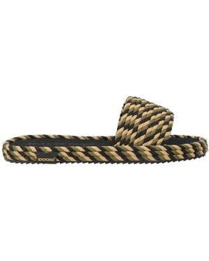 Bohonomad Military Sandals Textile Fibers - Green