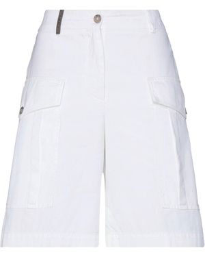 Peserico Shorts & Bermuda Shorts - White