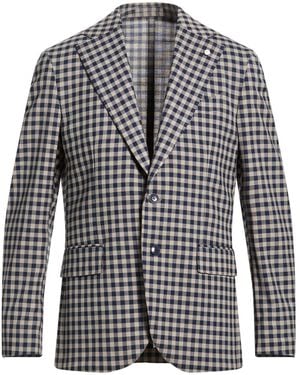 Luigi Bianchi Blazer Wool - Gray
