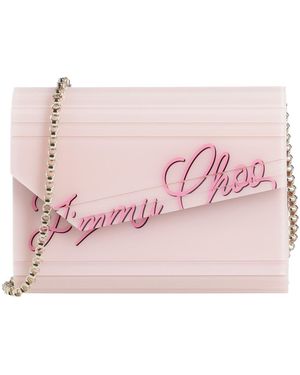 Jimmy Choo Light Cross-Body Bag Acrylic - Pink