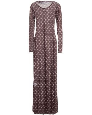 Marine Serre Maxi Dress - Purple